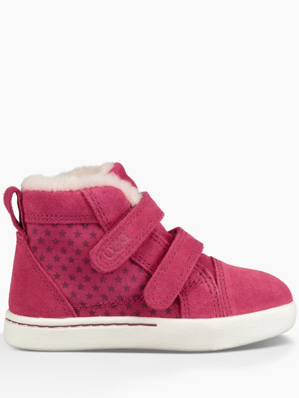 Baby Uggs Rennon Pink Lined Fur Boots- US Size 6T